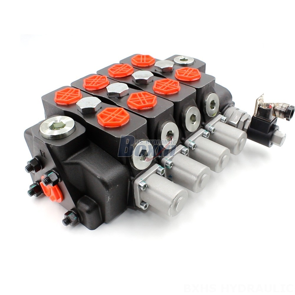 SD8-Electric unloading valve Manual 4 Spool Sectional Directional Valve | Global Supplier cover photo